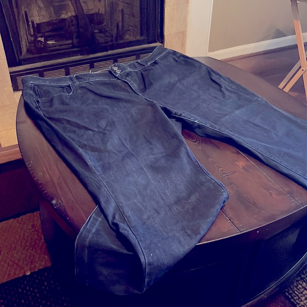 Flared, tighter, tummy, technology, jeans, Lane Bryant Jeans